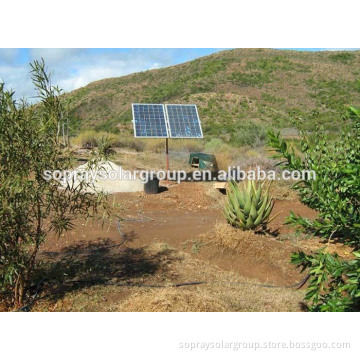 10T submersible DC solar pump system
